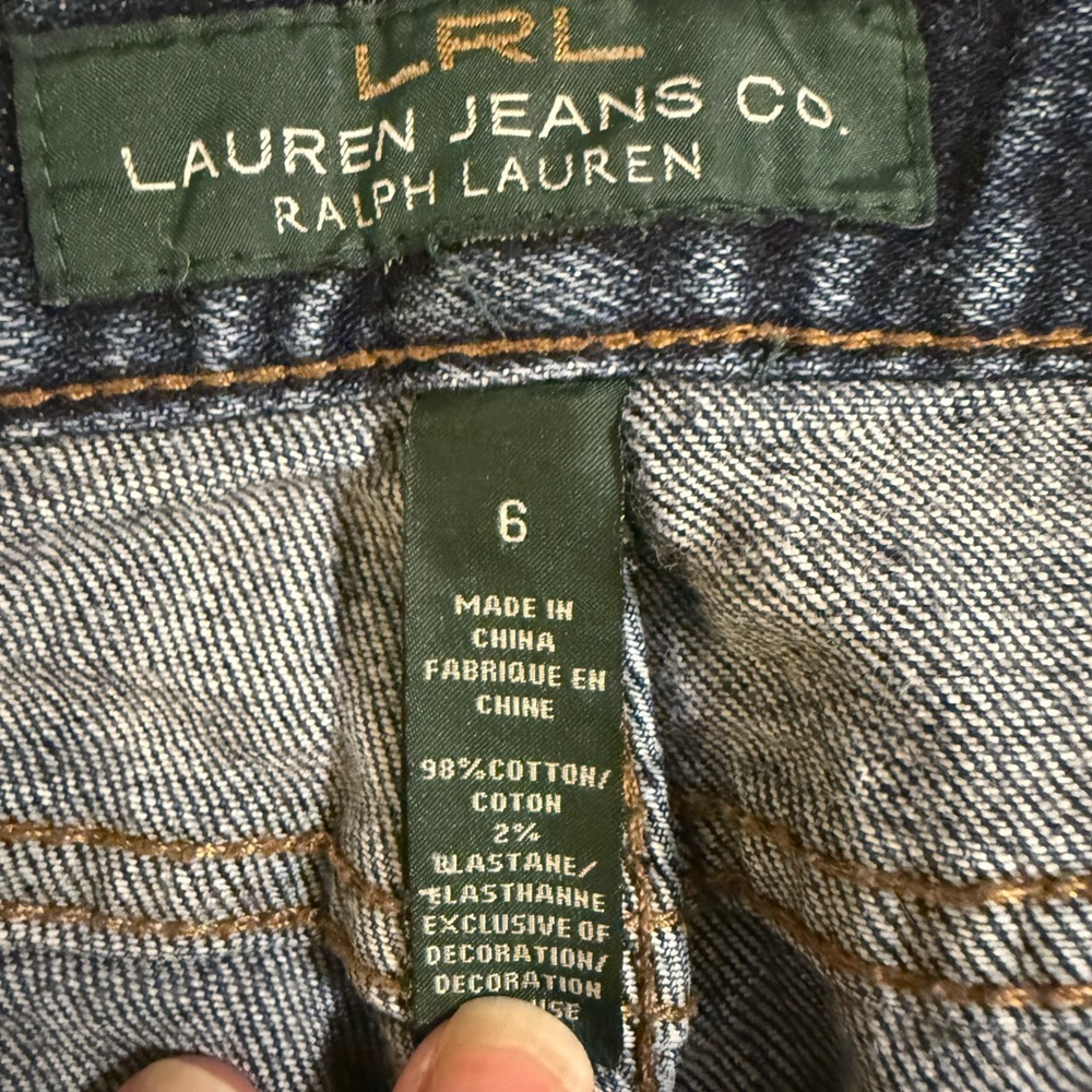 Lauren Jeans Co. Blue Denim Jeans